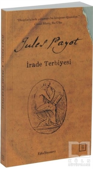 Jules PayotKişisel Gelişim Kitaplarıİrade Terbiyesi (Midi Boy)