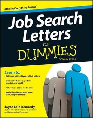Joyce Lain KennedyOther (Reference)Job Search Letters For Dummies