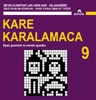 Ahmet KaraçamBilmece & Bulmaca KitaplarıKare Karalamaca 9