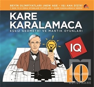 Ahmet KaraçamBilmece & Bulmaca KitaplarıKare Karalamaca IQ 10