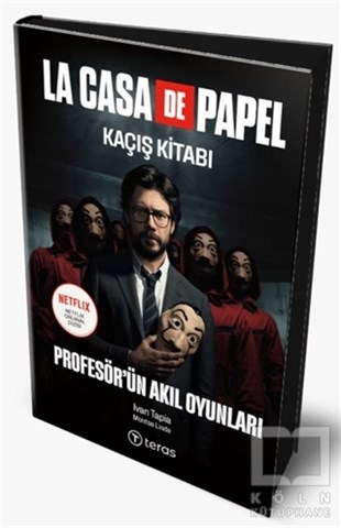Ivan TapiaPolisiye Romanlar & Cinayet RomanlarıLa Case De Papel Kaçış Kitabı - Profesör'ün Akıl Oyunları (Ciltli) (Maske Hediyeli)