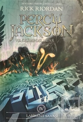 Rick RiordanRoman-ÖyküLabirent Savaşı 4 - Percy Jackson ve Olimposlular