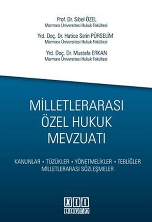 Mustafa ErkanHukuk Üzerine KitaplarMilletlerarası Özel Hukuk Mevzuatı-Mavi Kapak