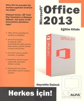 Hayrettin ÜçüncüProgramlamaOffice 2013 Eğitim Kitabı- Herkes İçin
