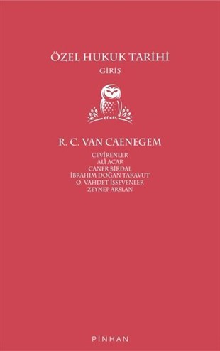 R. C. Van CaenegemHukuk Üzerine KitaplarÖzel Hukuk Tarihi-Giriş