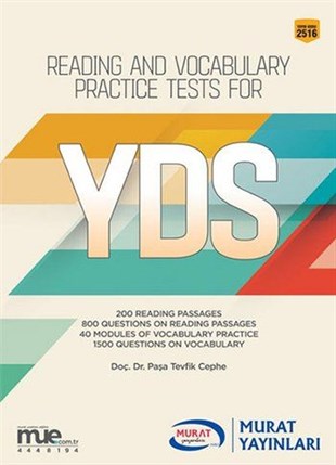 KolektifYDSReading and Vocabulary Practice Tests for YDS 2516
