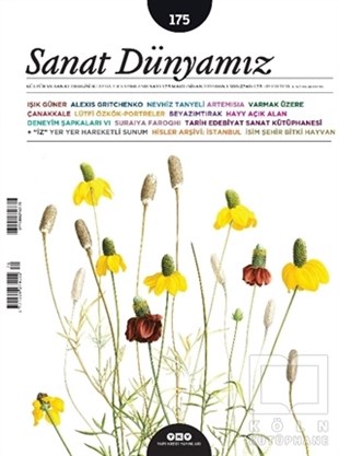 KolektifSanat DergileriSanat Dünyamız İki Aylık Kültür ve Sanat Dergisi Sayı: 175 Mart-Nisan 2020