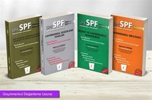 Mehmet DoğanSPK/SPFSPK-SPF Gayrimenkul Değerleme Lisansı 4 Kitap Takım