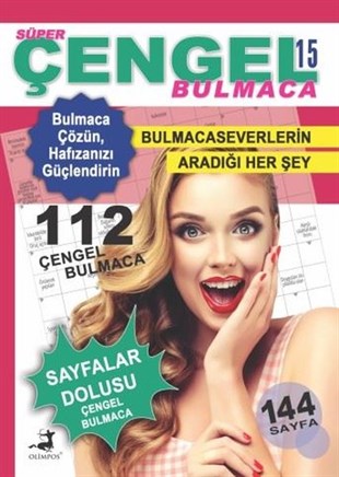 Ahmet AyyıldızBilmece & Bulmaca KitaplarıSüper Çengel Bulmaca - 15