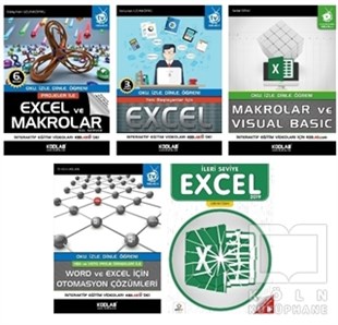 KolektifMicrosoft OfficeSüper Excel Eğitim Seti ( 5 Kitap Takım)