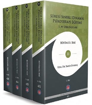 Tahir ÖzakkaşPsikoloji BilimiSüresi Sınırlı Dinamik Psikoterapi Eğitimi Ders Notları Serisi Seti - 4 Kitap Takım