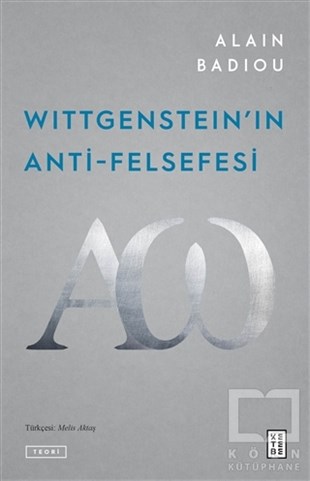 Alain BadiouDiğerWittgenstein'ın Anti-Felsefesi