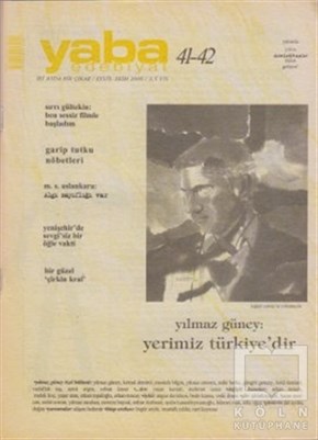 KolektifDiğerYaba Edebiyat Dergisi Sayı: 41-42