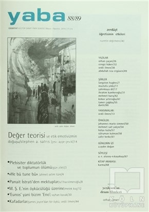 KolektifEdebiyatYaba Edebiyat Dergisi Sayı: 88/89