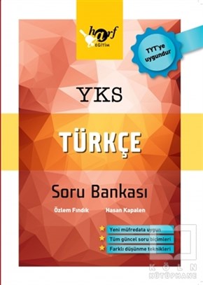 Özlem FındıkSınavlara Hazırlık KitaplarıYKS Türkçe Soru Bankası